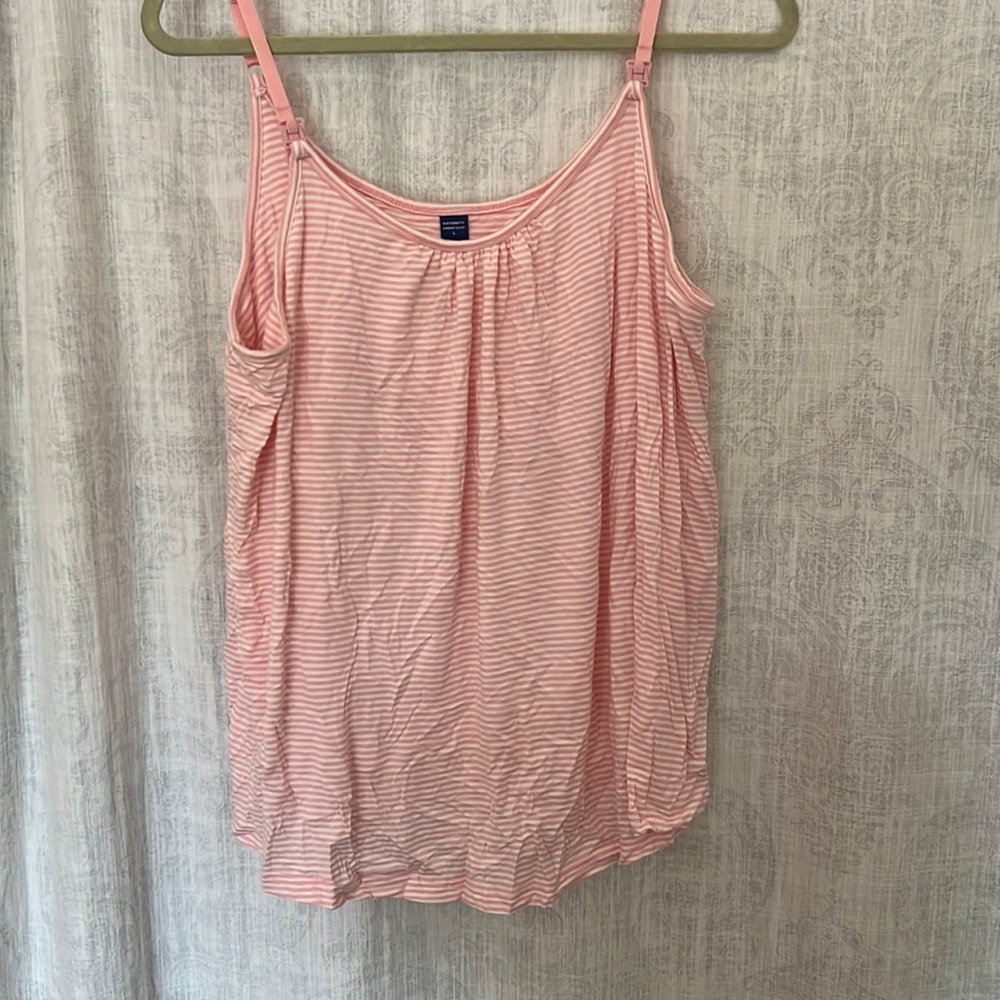 Old navy Sunday sleep maternity pajama top new never worn
